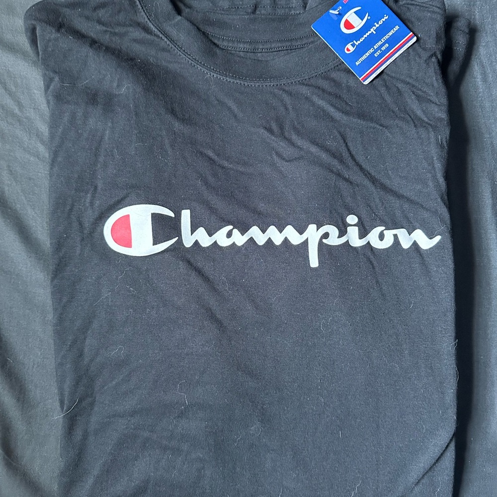 Champion Charcoal Gray Tee